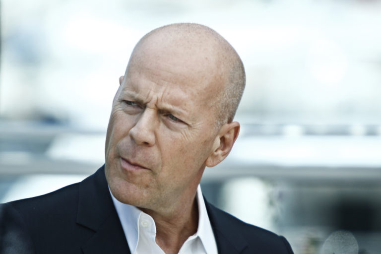 Us,Actor,Bruce,Willis,Poses,During,The,Photocall,Of,'moonrise