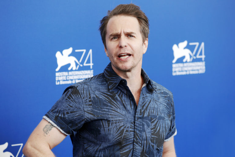 Venice,,Italy,-,September,04:,Sam,Rockwell,Attends,The,Photo-call