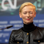 Berlin,,Germany:,12,February,2019,Aactress,Tilda,Swinton,Winks,At